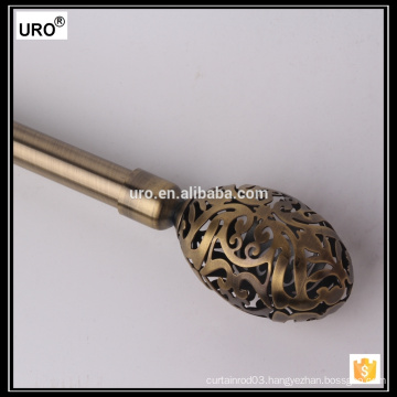China Manufacturer 19mm twisted Curtain rod